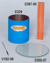 Сосуд E029 для измерения содержания воздуха в свежезамешанном цементном растворе