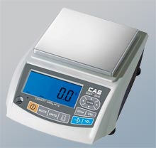 Весы лабораторные MWP-1500, НПВ=1500 г, точность 0,2 г (CAS, Корея)